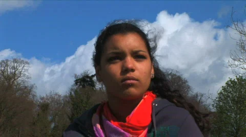 Young girl Stock Footage 363302