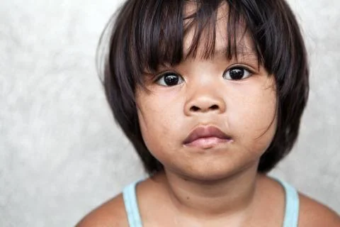 Young girl in the philippines Stock Photos