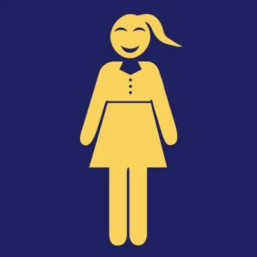 Young girl vector Stock Illustration