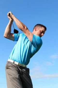 Young golfer Stock Photos
