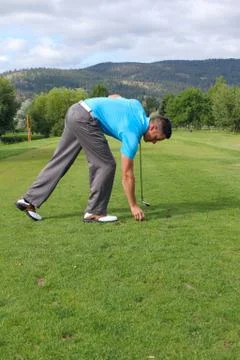 Young golfer Stock Photos
