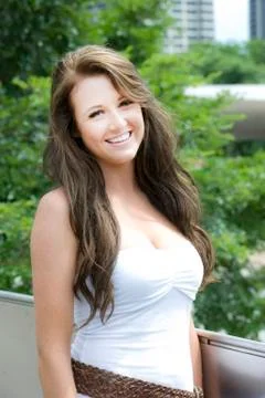 Young Gorgeous Model Foto stock