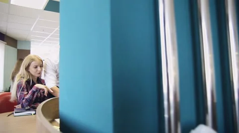 Young group working together as team in busy modern office Stock Footage 66299610