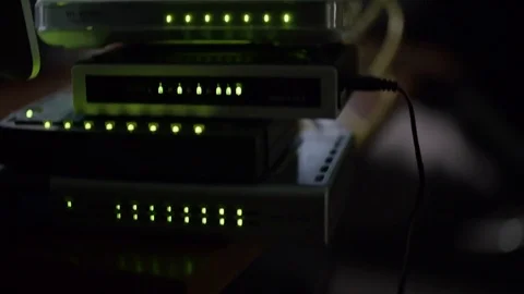 Young Hackers Cracking Programming Code Stock Footage 76309379