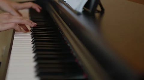 Young hands sing dynamic song Stock Footage 55751972