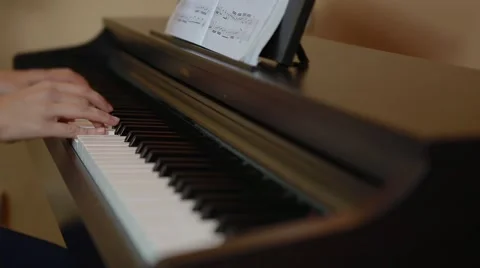 Young hands singing dynamic song Stock Footage 55751986