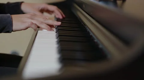 Young hands singing original song Stock Footage 55751981