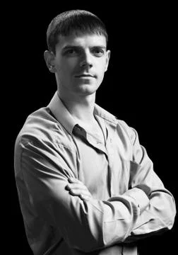 Young handsome guy Stock Photos