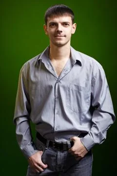 Young handsome guy Stock Photos