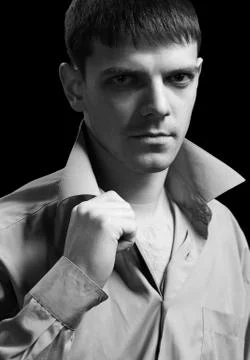 Young handsome guy Stock Photos