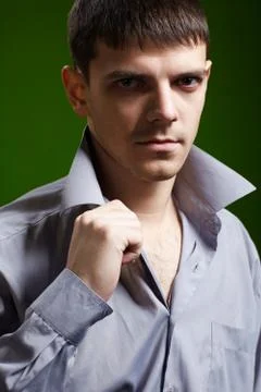 Young handsome guy Stock Photos