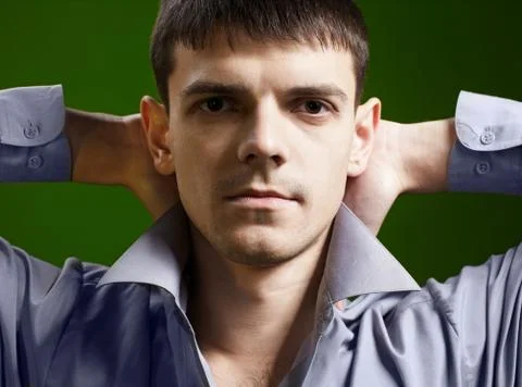 Young handsome guy Stock Photos