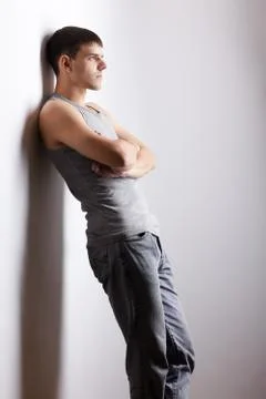 Young handsome guy Stock Photos