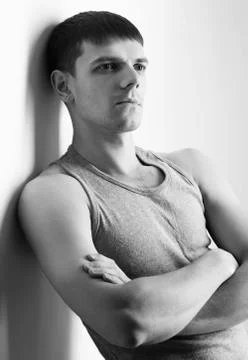 Young handsome guy Foto stock