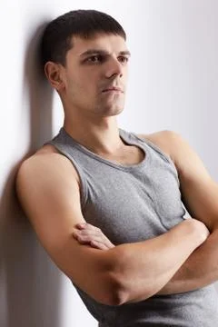 Young handsome guy Stock Photos