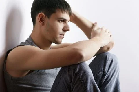 Young handsome guy Stock Photos