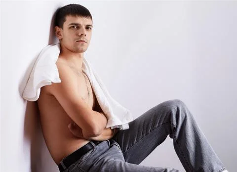 Young handsome guy Stock Photos