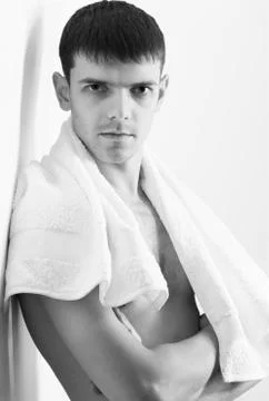 Young handsome guy Stock Photos