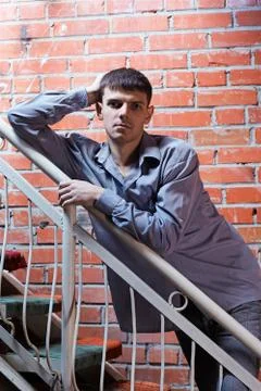 Young handsome guy Stock Photos