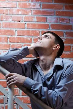 Young handsome guy Stock Photos