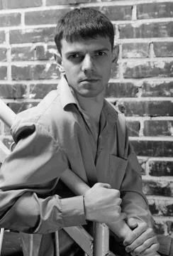 Young handsome guy Stock Photos