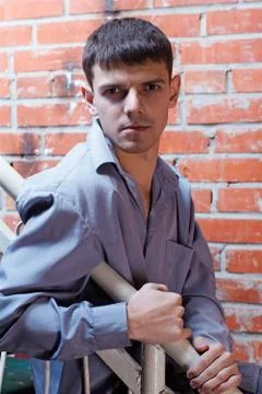 Young handsome guy Stock Photos
