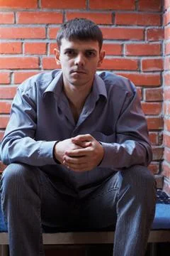 Young handsome guy Stock Photos