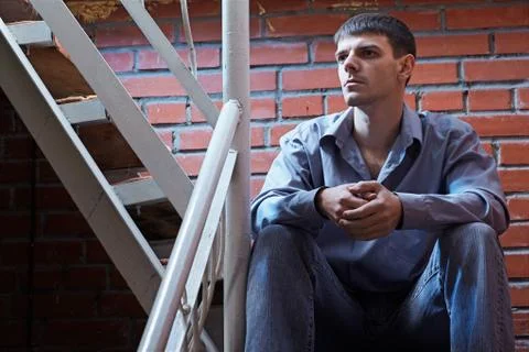 Young handsome guy Stock Photos