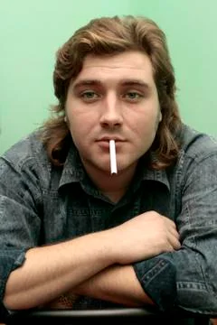 Young handsome guy Stock Photos
