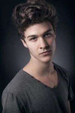 Young handsome man Stock Photos
