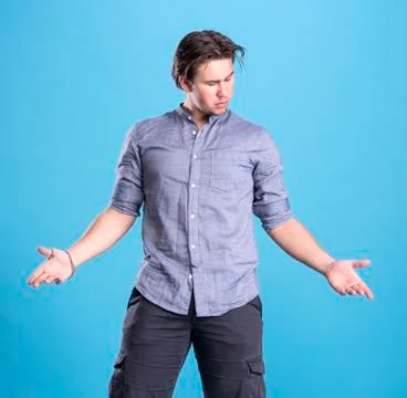 Young handsome man Stock Photos
