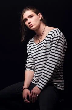 Young handsome man Stock Photos