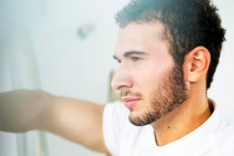 Young handsome man. Stock Photos
