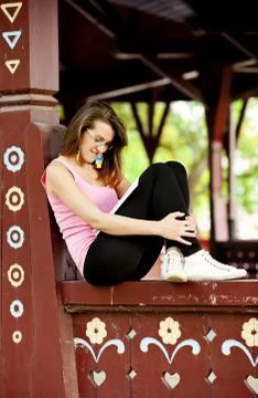 Young high school student Stock Photos