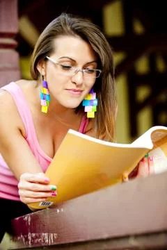 Young high school student Stock Photos