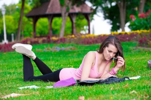 Young high school student Stock Photos