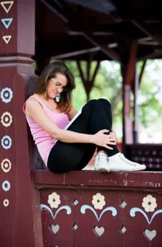Young high school student Stock Photos