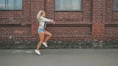 Young Hipster Millennial Funny Dance Mov Stock Video Pond5