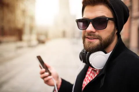 Young hipster Stock Photos