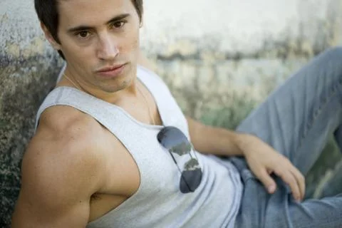 Young Hispanic Model Stock Photos