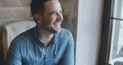 Young hr manager having an interview with candidate. Businessmen having Stock Footage 93007693