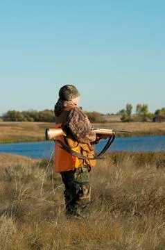 A young Hunter Stock Photos