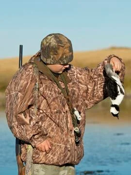 Young Hunter Stock Photos