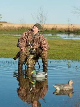 Young Hunter Stock Photos