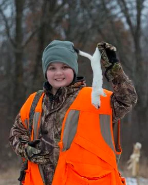 A young Hunter Stock Photos