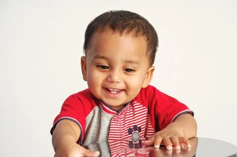 Young Indian Boy in the studio Stock Photos