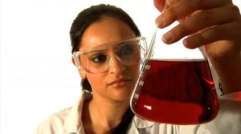 Young Indian scientist Stock Footage 22664493