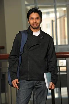 Young Indian Student Stock Photos