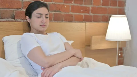 Young Indian Woman Sleeping while Sittin... | Stock Video | Pond5