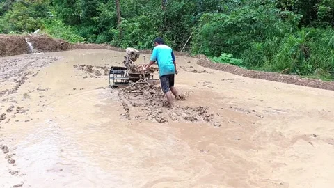 Young Indonesian farmer. Stock Footage 321932390